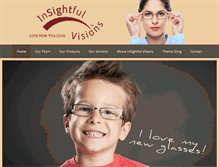 Tablet Screenshot of insightfulvisions.ca